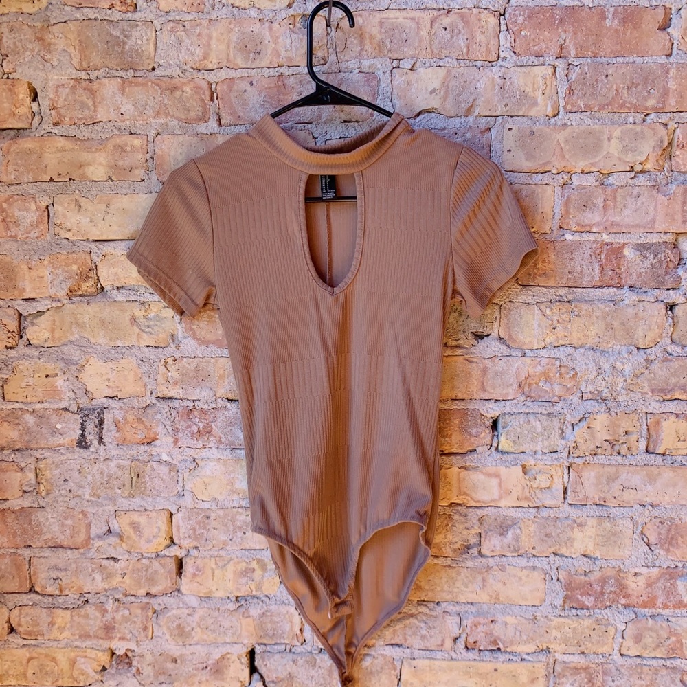 Tan bodysuit